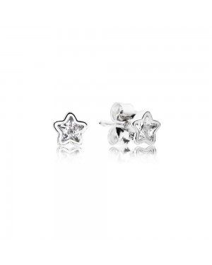 Pandora Star Shine Stud Earrings 290597CZ