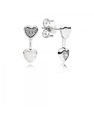 Pandora Hearts Of Love Stud Earrings 290750CZ