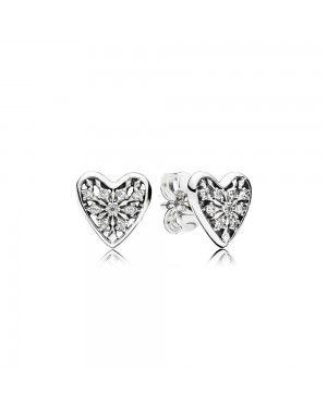 Pandora Hearts Of Winter Stud Earrings 296368CZ