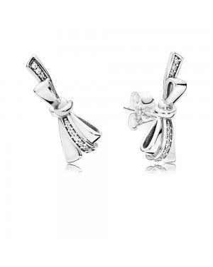 Pandora Brilliant Bows Stud Earrings 297234CZ