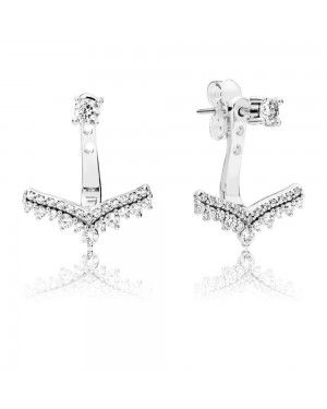 Pandora Princess Wish Stud Earrings 297739CZ