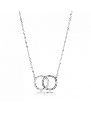 Pandora Circles Necklace 396235CZ