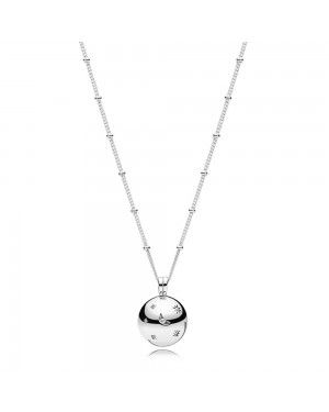 Pandora Moon And Stars Necklace 397537CZ