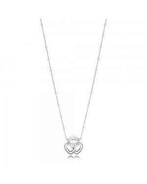 Pandora United Regal Hearts Necklace 397719