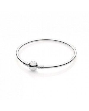 Pandora Moments Sterling Silver Charm Bangle 590713