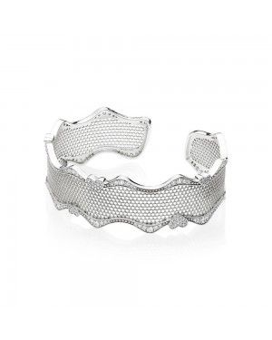 Pandora Lace Of Love Bangle 597704CZ