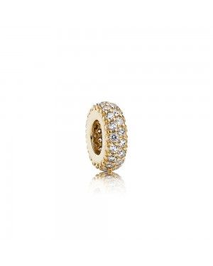 Pandora Gold Pave Inspiration Spacer Charm 750835CZ