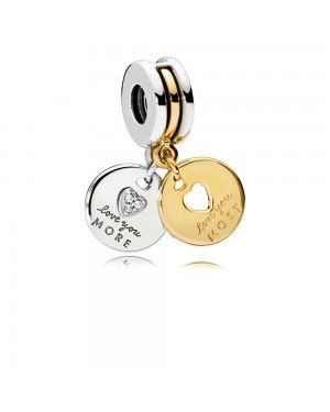 Pandora More And Most Love Pendant Charm 767243CZ