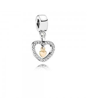 Pandora Forever In My Heart Charm 791421CZ