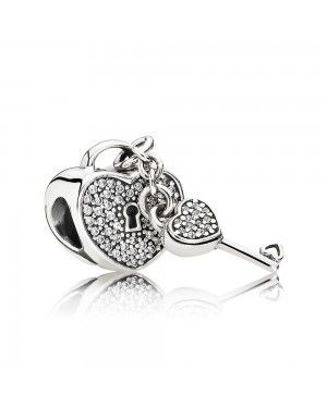 Pandora Lock Of Love Charm 791429CZ