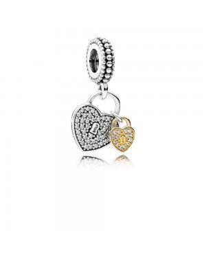 Pandora Love Locks Pendant Charm 791807CZ