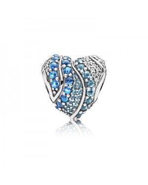 Pandora Aqua Heart Charm 797015NABMX