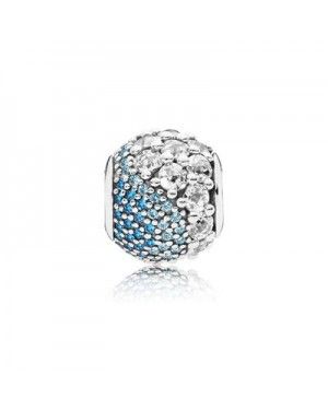 Pandora Blue Enchanted Pave Charm 797032NABMX