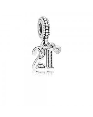 Pandora 21 Years Of Love Pendant Charm 797263CZ