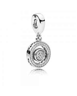 Pandora Logo Pendant Charm 797430CZ