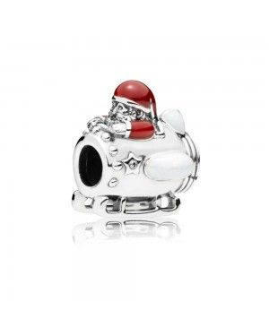 Pandora Santa In Space Charm 797511ENMX