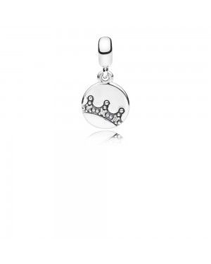 Essence Dazzling Crown Pendant Charm 797624CZ