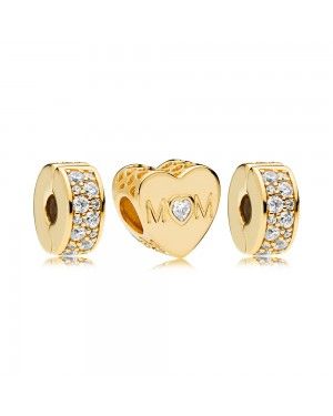 Pandora Mother Heart Charm Pack GS123