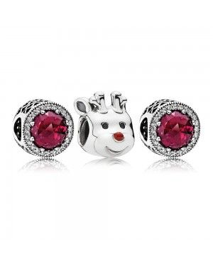 Pandora Red-Nosed Reindeer Charm Pack GS0116