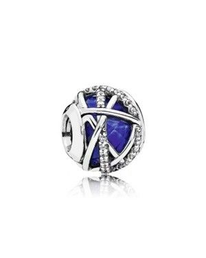 Pandora Royal Blue Galaxy Charm 796361NCB