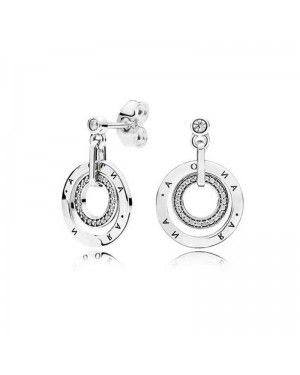 Pandora Circles Earrings 296296CZ