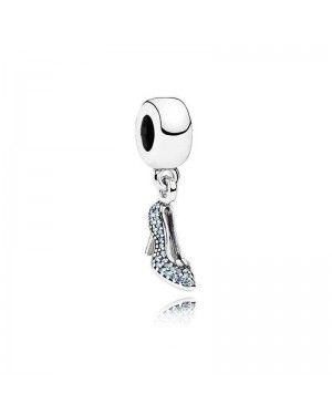 Dis, Sparkling Slipper Pendant Charm 791470CFL