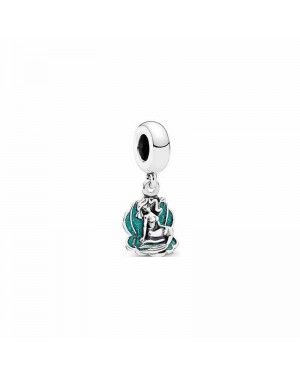 Dis, Ariel & Sea Shell Pendant Charm 791895EN111