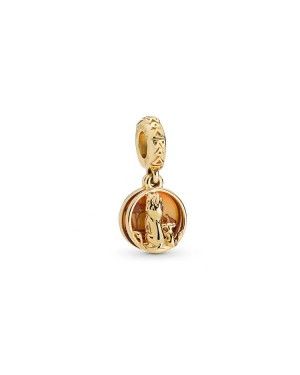 DIS SHINE SIMBA AND MUFASA SUNSET HANGING CHARM