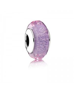 Pandora Purple Shimmer Murano Charm 791651