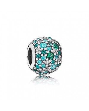 Pandora Ocean Mosaic Pave Ball Charm 791261MCZMX