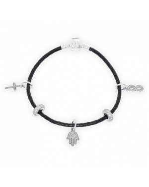 PANDORA Faith And Protection Spiritual Complete Bracelet JSP0308 With CZ 