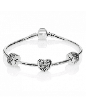 PANDORA August Birthstone Complete Bracelet JSP0340 