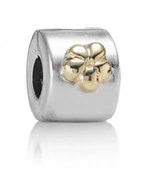 PANDORA Flower Spacer Clip JSP1640 In Gold