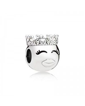 Princess Emoticon Inspired Charm 797143CZ