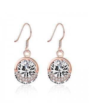 Joanfeel Jewellery, Rose Gold Tone Earring Drops