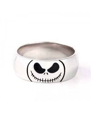 Joanfeel Cute Skull Ring, Handmade Jewellery for Men