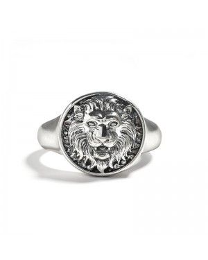 Joanfeel Men's Ring, "King of Beasts" Lion Ring