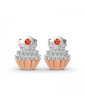 Joanfeel"Sweet Secrets" Cupcake Stud Earrings