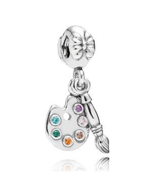 PANDORA Silver Artists Palette Charm JSP1019 