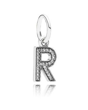 PANDORA Alphabet R Alphabet Pendant JSP0978 With Cubic Zirconia 