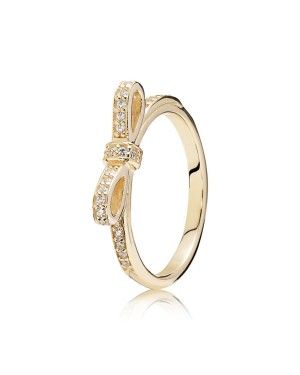 PANDORA Delicate Bow Ring JSP1465 In Gold