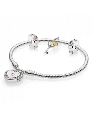 Pandora Key To My Heart Bracelet Gift Set GS0023