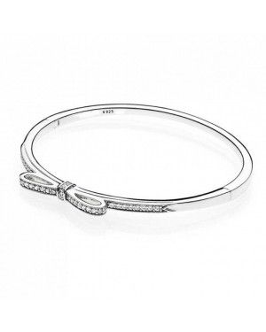 PANDORA Bow Bangle JSP1159 In Sterling Silver