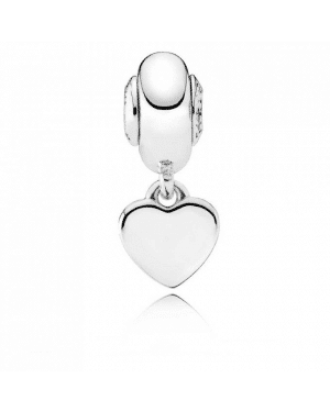 PANDORA Silver Appreciation Heart Dropper Love Charm JSP1469 