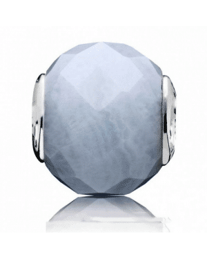 PANDORA Silver Blue Agate Patience Charm JSP0590 