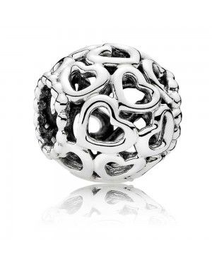 PANDORA Openwork Heart Love Charm JSP1617 