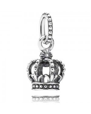 PANDORA Silver Crown Dropper Fairytale Pendant JSP1563 