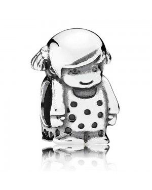 PANDORA Silver Precious Girl Family Charm JSP1558 