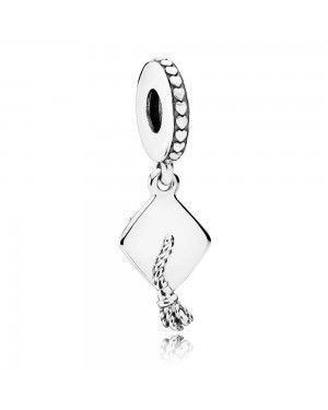 PANDORA Graduation Dropper Celebration Charm JSP1500 In 925 Silver