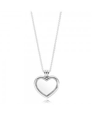 PANDORA Petite Memories Floating Heart Love Locket JSP1150 